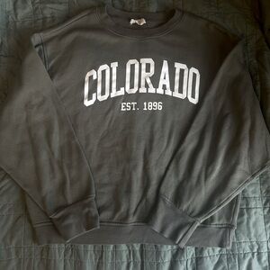 Altard State Women's Medium Colorado Slightly Cropped Crewneck Sweatshirt